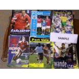 300+ 1990s football programmes, mixed clubs. Not available for in-house P&P