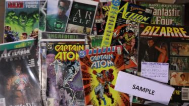 Twenty nine Marvel and DC comics. UK P&P Group 2 (£20+VAT for the first lot and £4+VAT for