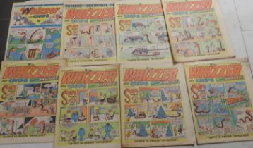 Approximately one hundred and fifty Whizzer and Chips comics, 1970s. Not available for in-house P&P