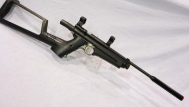 Crosman AS2250 .22 cal air pistol with Crosman stock. UK P&P Group 3 (£30+VAT for the first lot