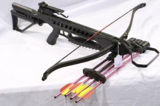 Anglo Arms Panther high power crossbow with bolts. UK P&P Group 3 (£30+VAT for the first lot and £