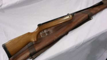 BSA Meteor .22 cal air rifle with gun slip. UK P&P Group 3 (£30+VAT for the first lot and £8+VAT for