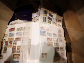 Mixed UK and world stamps. Not available for in-house P&P