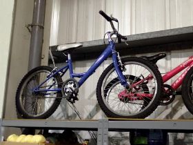 Two childs bikes Ridgeback and another. Not available for in-house P&P