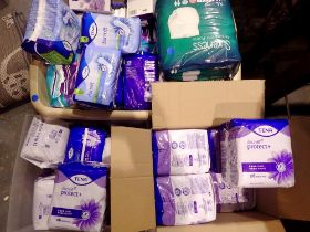 Quantity of Tena pads. Not available for in-house P&P