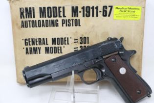 RMI model M1911 -67 replica 1911, full moving parts, boxed. UK P&P Group 2 (£20+VAT for the first