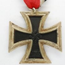WWII German Iron Cross 2nd class, of 3-part construction with an iron core. UK P&P Group 1 (£16+