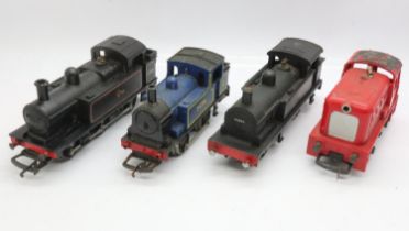 Four die cast electric trains. UK P&P Group 1 (£16+VAT for the first lot and £2+VAT for subsequent