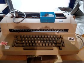 IBM Selectric 82 typewriter. All electrical items in this lot have been PAT tested for safety and