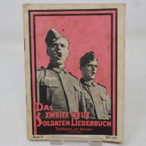 WWII German Army song book. UK P&P Group 1 (£16+VAT for the first lot and £2+VAT for subsequent