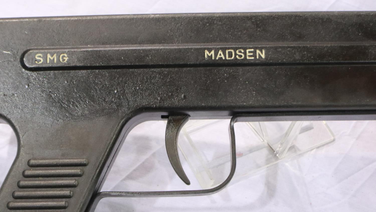 Madsen 1970's full size replica SMG by Hudson. UK P&P Group 3 (£30+VAT for the first lot and £8+ - Image 2 of 4