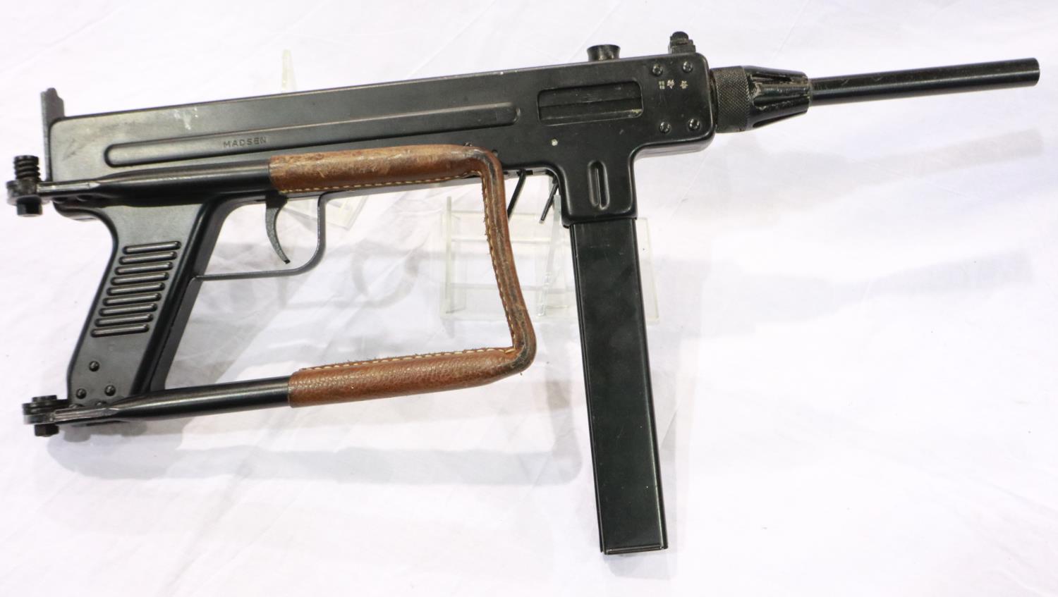 Madsen SMG, full working bolt, numbered 113213, with deactivation certificate. This model as used by - Image 3 of 3