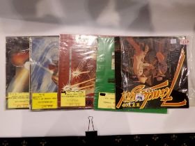 Five ZZ Top albums. UK P&P Group 2 (£20+VAT for the first lot and £4+VAT for subsequent lots)