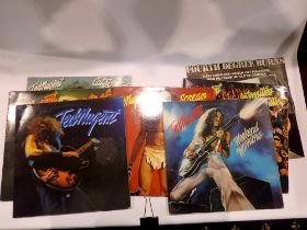 Seven Ted Nugent albums. UK P&P Group 2 (£20+VAT for the first lot and £4+VAT for subsequent lots)