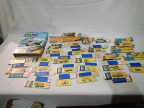 Selection of empty boxes, mostly Matchbox 1/75 series, mostly fair to good condition. UK P&P Group 1
