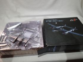 1/48 scale Lockhead P38 Lightning by the Air Force 1 Model Company, appears in excellent