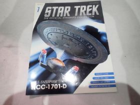 Star Trek Starship collection by Eaglemoss, comprising issue 1-162 inclusive magazine and model,