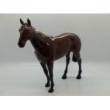 Beswick horse, Mill Reef, no cracks or chips, H: 23 cm. UK P&P Group 3 (£30+VAT for the first lot