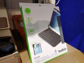 Four Belkin keyboard cases. Not available for in-house P&P