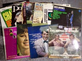 Mixed collection of seventeen LP's. Not available for in-house P&P