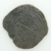 1639 Silver hammered half crown of Charles I - F grade. UK P&P Group 0 (£6+VAT for the first lot and