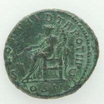 Roman bronze AS, Lucius Verus - EG grade. UK P&P Group 0 (£6+VAT for the first lot and £1+VAT for