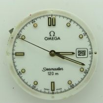 OMEGA: gents Omega Seamaster 120m wristwatch movement. UK P&P Group 0 (£6+VAT for the first lot
