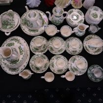 Masons fruit basket tea and dinner ware 70 pieces, no cracks or chips. UK P&P Group 3 (£30+VAT for