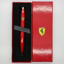 Sheaffer Ferrari pen, boxed. UK P&P Group 1 (£16+VAT for the first lot and £2+VAT for subsequent