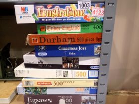 Mixed jigsaws/board games, including Gibsons/MB etc, (14). Not available for in-house P&P