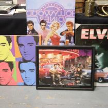 Mixed Elvis Presley pictures. Not available for in-house P&P