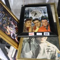 Mixed Elvis posters. UK P&P Group 3 (£30+VAT for the first lot and £8+VAT for subsequent lots)