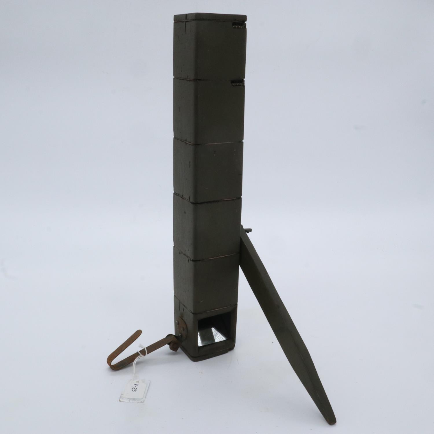 WWI British Trench Periscope. An officers Private Purchase from the Army and Navy Store, UK P&P
