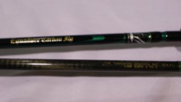 Equaliser Garden fly rod by Shakespear with a further Mackenzie Phillips rod. UK P&P Group 2 (£20+