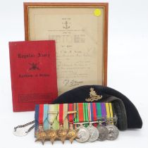 Comprehensive British WWII and later medal group comprising BWM, Defence medal, Campaign Service