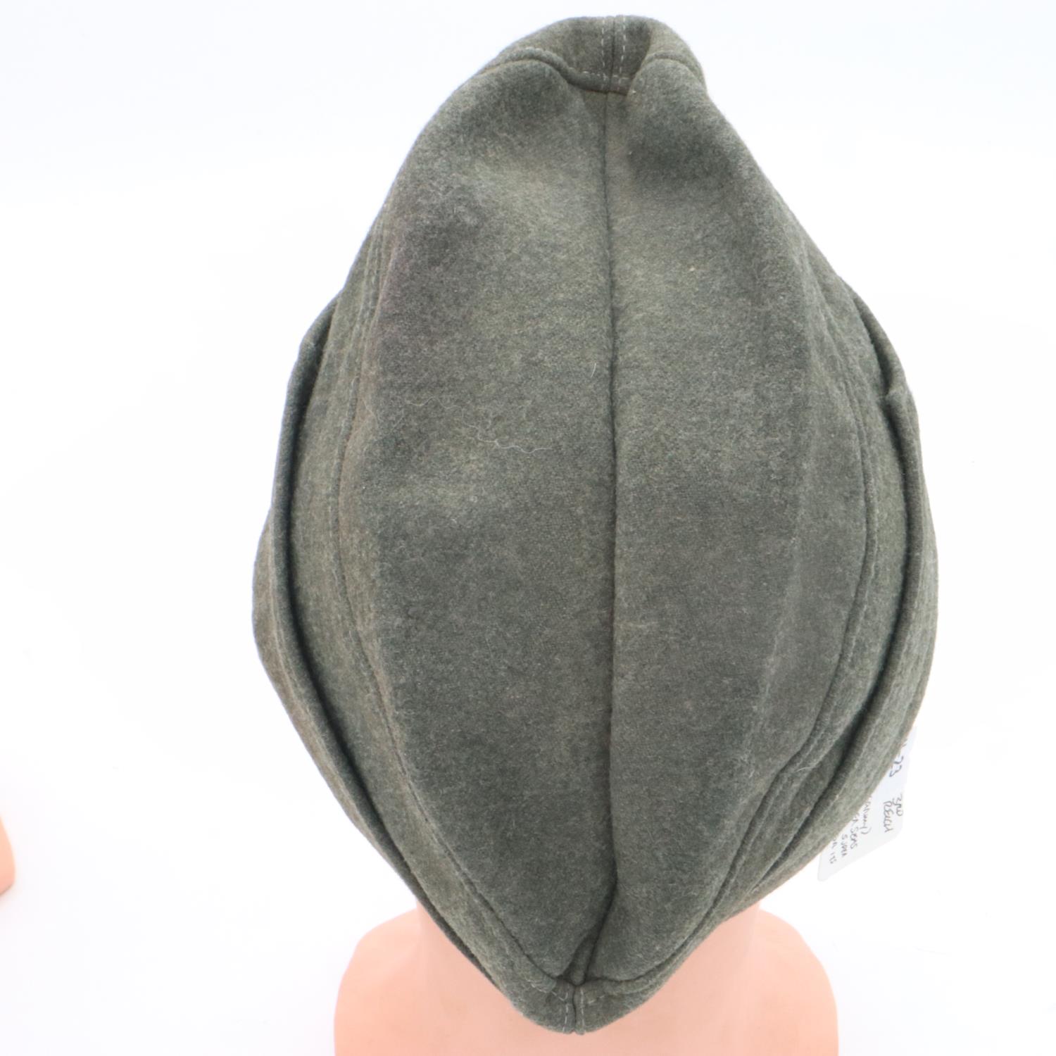 Third Reich M34 Army Overseas Cap. Made by Schubt, Berlin. Super condition for its age, UK P&P Group - Image 2 of 3