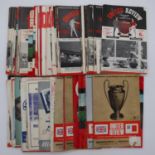 Approximately 250 Manchester United mainly home programmes, c.1960s. UK P&P Group 1 (£16+VAT for the