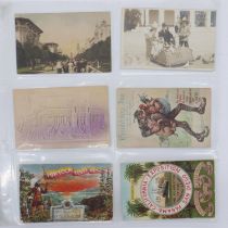 Sixty postcards of exhibitions/expositions, mainly early 20th century American. UK P&P Group 2 (£