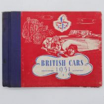 1951 Festival of Britain British Cars book by Peter Chambers. UK P&P Group 1 (£16+VAT for the