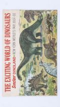 New York Worlds Fair 1964 Exciting World of Dinosaurs by Sinclair Dinoland. UK P&P Group 1 (£16+