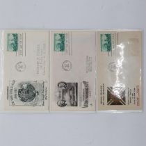 Three first day covers for the New York Worlds Fair 1964. UK P&P Group 1 (£16+VAT for the first
