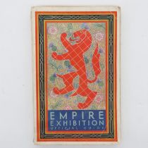 1938 Scottish Empire Exhibition official guide in good condition. UK P&P Group 1 (£16+VAT for the