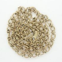 9ct gold chain, L: 60cm, 30.4g. UK P&P Group 1 (£16+VAT for the first lot and £2+VAT for