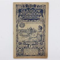 Official daily programme for the 1901 Glasgow International Exhibition Monday 29th July. UK P&P