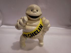 Diecast Michelin man, H: 15 cm. Not available for in-house P&P