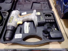 Cased McKellar 14.4v cordless drill. All electrical items in this lot have been PAT tested for