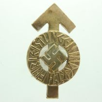 Third Reich Hitler Youth Gold Grade “Leistungsabzeichen” Proficiency Badge. Serial No on rear. UK