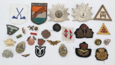 Collection of 30 Badges, Patches etc. UK P&P Group 2 (£20+VAT for the first lot and £4+VAT for