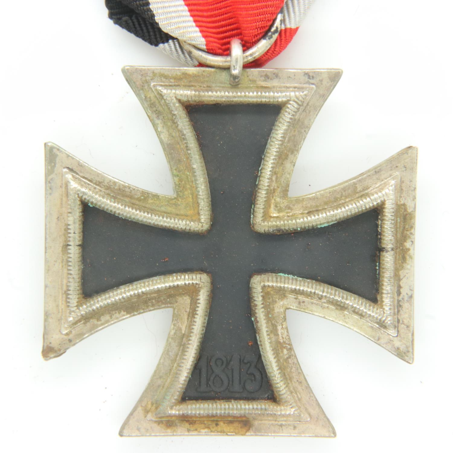 WWII German Iron Cross 2nd Class, three part construction with an Iron Core. UK P&P Group 2 (£20+VAT - Image 2 of 2