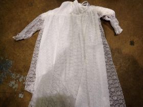 Childs christening gown. Not available for in-house P&P